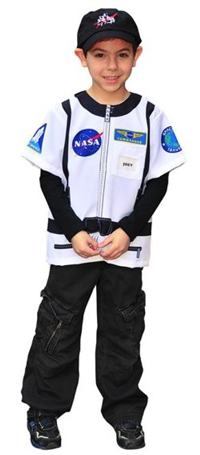 Astronaut shirt  career dress up boys kids toddler halloween costume ages 3 5