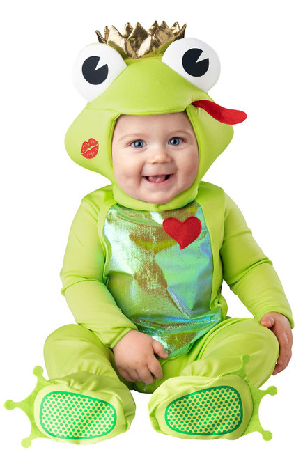 Frog Prince Infant boys girls animal kids toddler halloween costume baby 6-12M