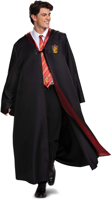 Disguise Mens Harry Potter Gryffindor Deluxe Robe Halloween Costume XL Disguise Mens Harry Potter Gryffindor Deluxe Robe Halloween Costume XL