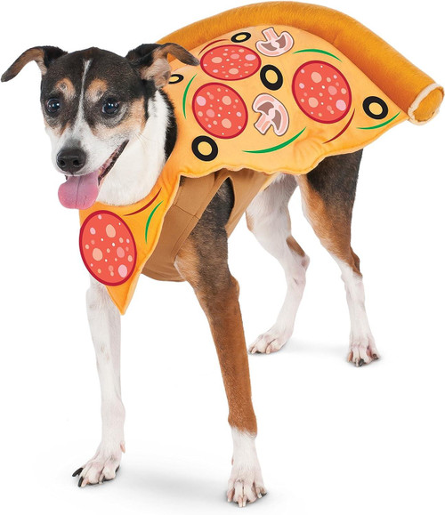 Pizza Slice Dog Halloween Food Slice Pet Costume Medium