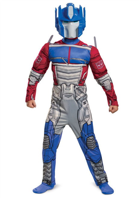 Kid's Transformers Muscle Optimus Prime Costume Size 4-6