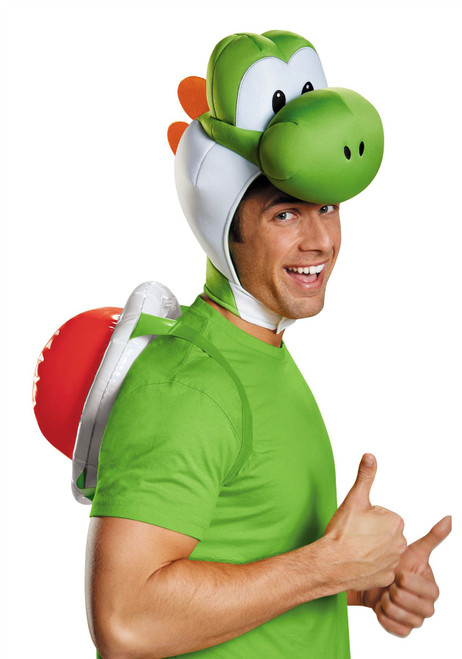 Disguise Super Mario Bros Yoshi Kit Luigi Peach Adult Halloween Costume