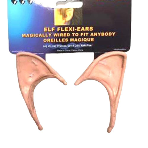 Elf Ears Flexi Bend Around Ear Easy to Wear Flesh Beige Color