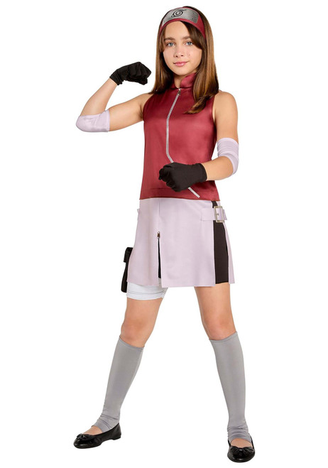 Girl's Naruto Shippuden Sakura Costume Large