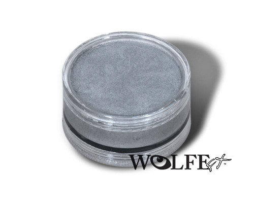 Wolfe Face Paints - Metallic Silver 200 (3.1 oz/90 gm)