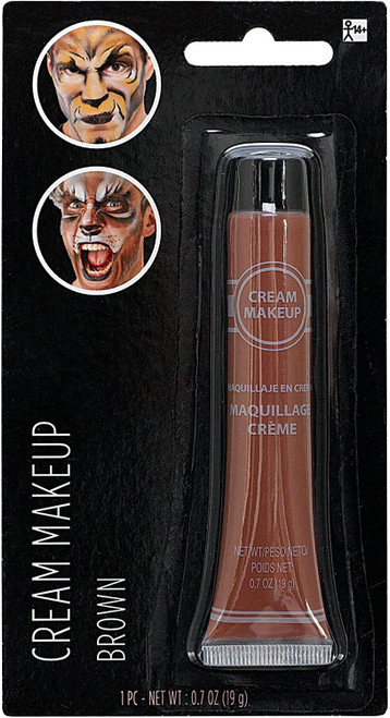 Face Painting Brown Cream Make Up - 0.7 oz, 1 Pc
