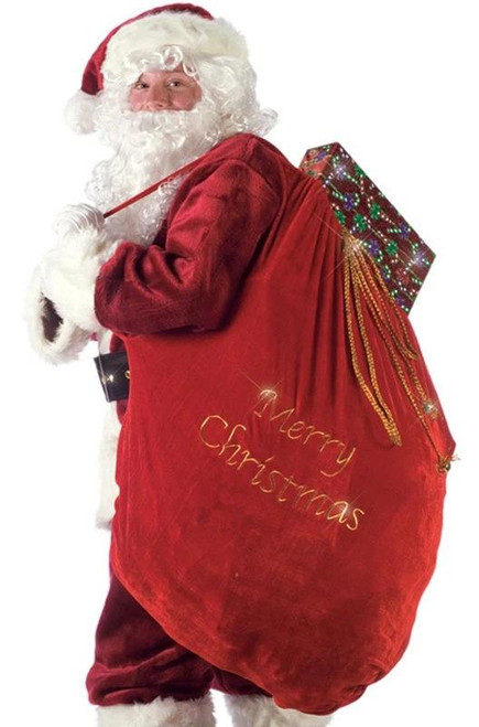Deluxe Santa Claus Sack Toy Bag
