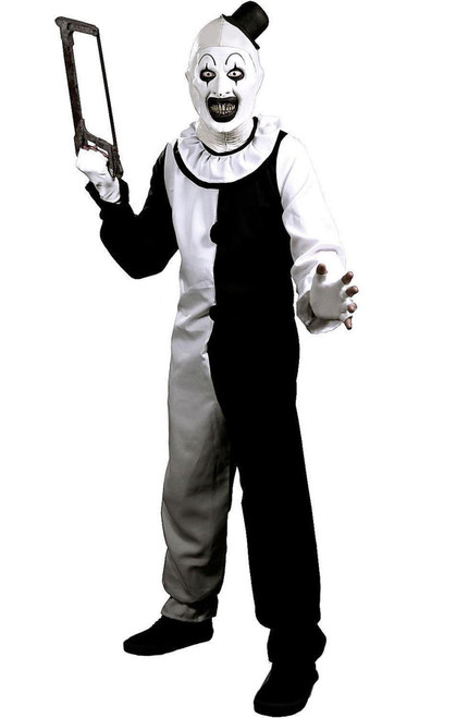 Tinsley Transfers Deluxe Terrifier Art the Clown Clean Costume - Large
