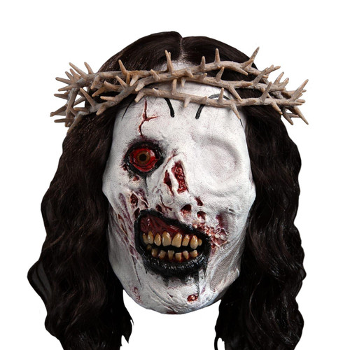 Terrifier 3 Victoria Clown Mask - Deluxe Overhead Latex Adult Costume Halloween