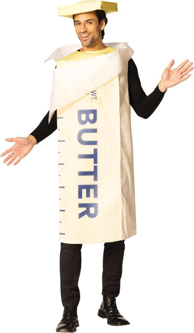 Imposta Costumes Adult Stick of Butter Costume Bodysuit Beige One Size