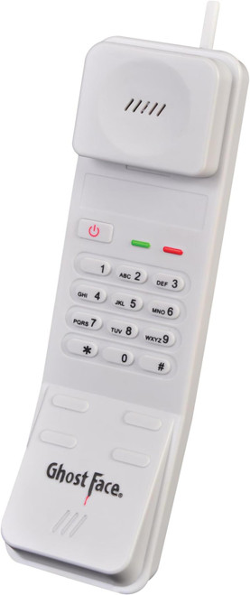 Fun World Ghost Face Phone with Sound Accessory Prop