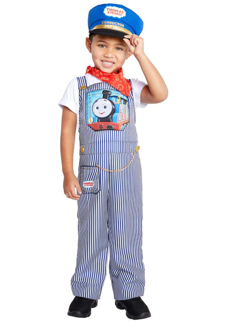 Thomas the Tank Engine Train Conductor Costume for Toddlers Small 4-6
