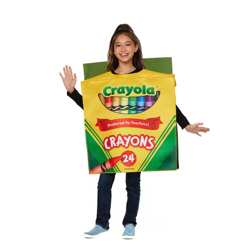 InSpirit Designs, LLC Crayola Crayon Box Child | One Size Fits Most