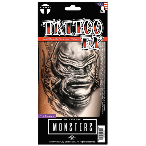 Universal Monsters - Tattoo - The Creature from the Black Lagoon