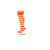 orange white halloween stripe  tube ADULT SOCKS costume