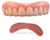 DELUXE SMALL INSTANT SMILE upper veneer secure cosmetic false teeth dental