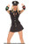 COP sexy dress police womens adult halloween costume XS