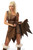CAVE WOMAN dweller sexy prehistoric warrior womens adult halloween costume M/L