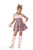 KITTY cat dress tail girls kids halloween costume L