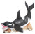ORCA DOG costume halloween pet animal planet shamoo willie MEDIUM