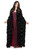 Adult hooded RED velvet CLOAK Charades One Size