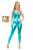 GOLD TANKARD adult unitard metallic bodysuit retro robot halloween costume LARGE