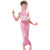 Pink Genie Arabian Girls Costume