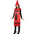 RED CRAYON crayola color womens adult mascot teacher funny halloween costume S/M