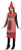 RED CRAYON crayola color womens adult mascot teacher funny halloween costume S/M