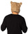 Hamster Head Hat Laplander Adult Funny halloween costume  accessory