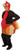 TURKEY COSTUME gobble parade festival bird thanksgiving adult funny light weight