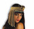 BEADED SNAKE HEADPIECE cleopatra eqyptian queen gold womens costume accessory