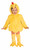 Plush Yellow Chicken Kids Costume