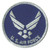 new AIR FORCE EMBLEM PATCH USA embroidered iron on military boys adult costume
