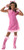 Drama Queen Alley Pussy Kitty Cat pink  child costume Medium