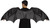 Adult Black Dragon Wings 64 inch Wingspan Halloween Costume Accessory