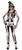 Skeleton Jumpsuit adult womens Halloween Day of the Dead costume