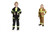 Jr. FIRE FIGHTER Fireman suit kids boys halloween costume