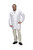 White STEM LAB COAT 3/4 Length Adult