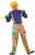 Carnival Clown circus adult womens mens Halloween costume Standard Size