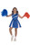 blue Sassy Cheerleader kids girls Halloween costume