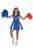 blue Sassy Cheerleader kids girls Halloween costume