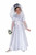 Wedding Belle Dress Bride kids girls Halloween costume