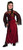 Vampiress Gothic Enchantress Kids Girls Halloween Costume Rubies Red Dress 