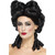 Gothic Baroque Wig Womens Black Curls Victorian Costume Hair