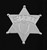 5 Inch Jumbo Sheriff Star Badge