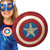 Captain America American Dream 12-Inch Glitter Shield Costume