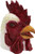 Deluxe Rubber Chicken Mask Rooster Full Head Latex Animal Costume Bird Mascot Miami Hotline