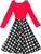 Rubie's Costume Fabulous 50's Polka Dot Sock Hop Girl Adult Costume