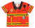 My First Career Fire Fighter Fireman Shirt Toddler Halloween Costume 18-36M